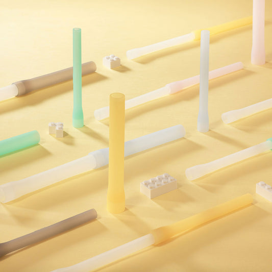 [Buy One Get One Free] Building Block Silicone Straws